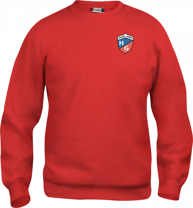 Clique - Holbæk Garden Sweatshirt Kids - Rosso